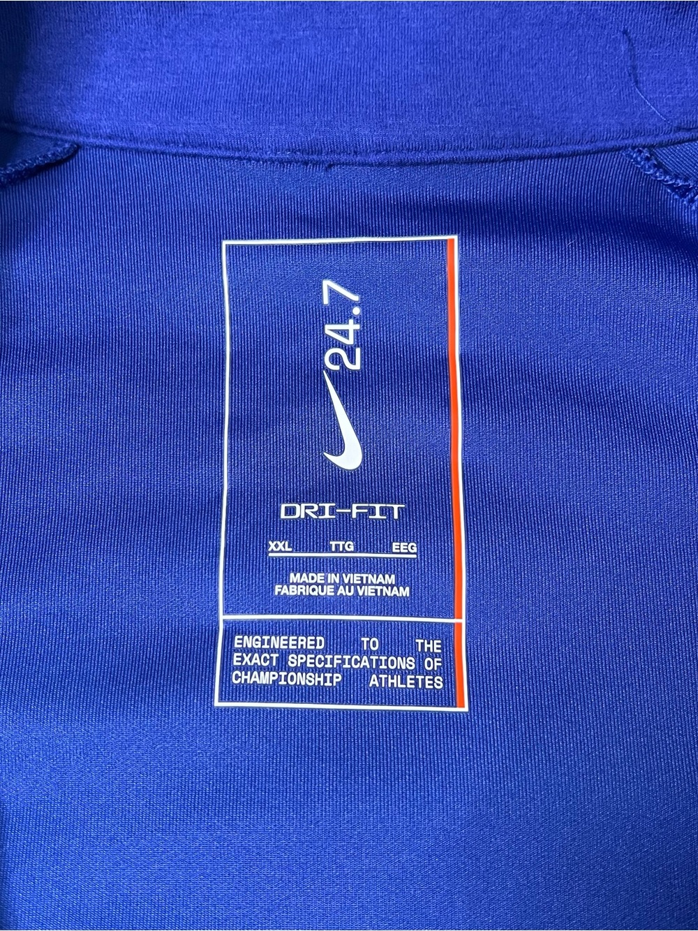 Nike 24.7 ImpossiblySoft Dri-FIT 1/2-Zip Top Men’s Size XXL - Picture 6 of 10
